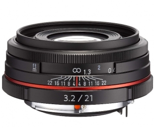 Pentax HD DA 21mm F3.2 AL Limited Black